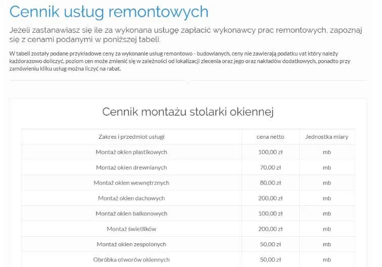 Cennik prac budowlanych: aktualne koszty i ceny usług w 2025